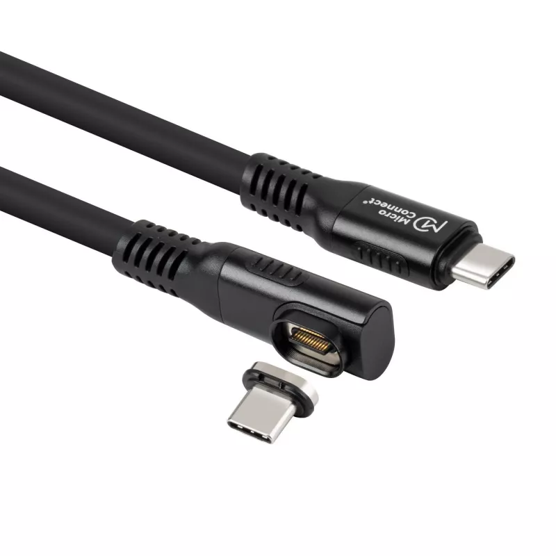 Microconnect MC-LS-USB4CC2.0-A USB laidas 2 m USB C Juoda