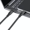 Microconnect MC-LS-USB4CC1.0 USB laidas 1 m USB C juodas
