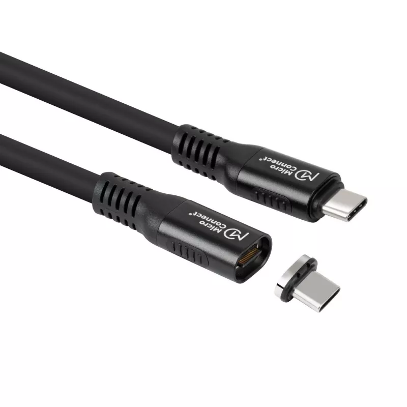 Microconnect MC-LS-USB4CC1.0 USB laidas 1 m USB C juodas