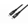 Microconnect USB4CC05-240W-80GBPS USB laidas USB4 Gen 3x2 0,5 m USB C juodas