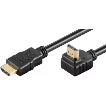 HDMI laidas Microconnect HDM19192V2.0A90 2m 4K 18 Gbit/s