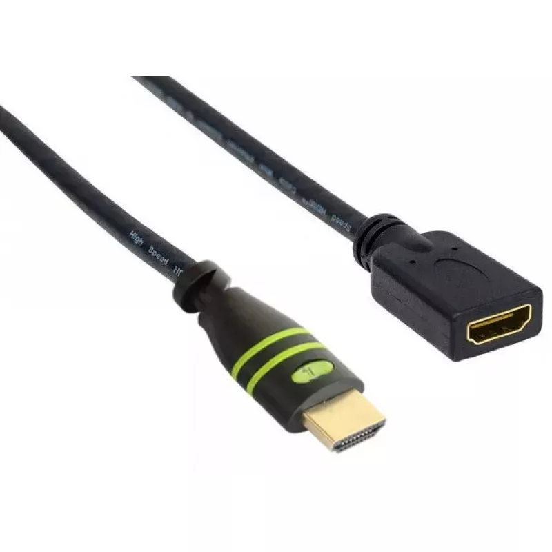 Techly ICOC-HDMI-4-EXT075 HDMI laidas 7,5 m HDMI Type A (Standard) Juoda