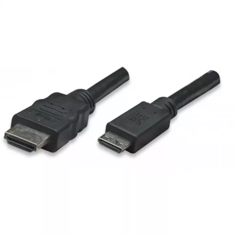 Techly ICOC-HDMI-B-015 HDMI laidas 1,8 m HDMI Type A (Standartinis) HDMI Type C (Mini) Juodas