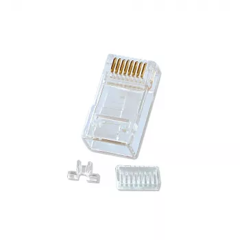 Lindy neekranuota RJ-45 kištukinė jungtis, 8 kontaktų CAT6, pakuotėje 10 vnt.