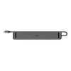 Lindy DST-Mini XT 810, USB-C nešiojamojo kompiuterio mini prijungimo stotelė su vienu ekranu (8K) arba dviem ekranais (4K60) ir 100 W pralaidiniu įkrovimu