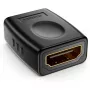Kabelio lyties adapteris Techly IADAP-HDMI-F/F Juodas