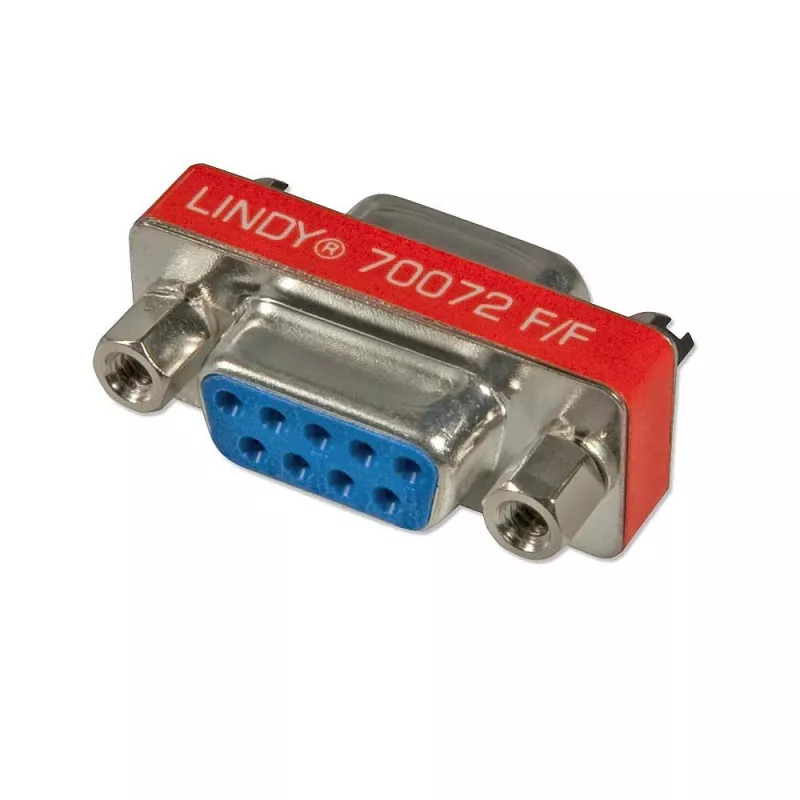 Lindy Mini jungčių adapteris 9 kontaktų D patelė/patelė