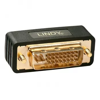 DVI-I sujungimo adapteris kištukas-lizdas Lindy Premium 41099