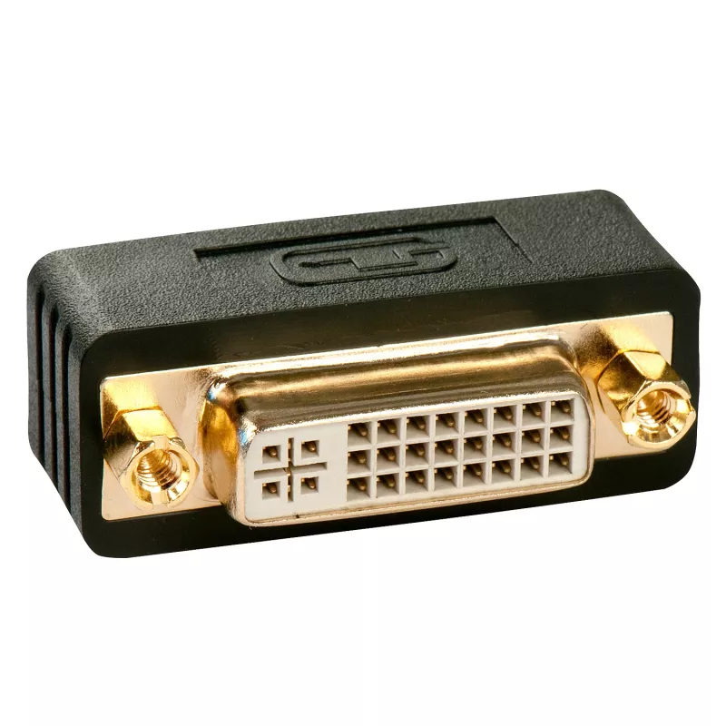 DVI-I sujungimo adapteris kištukas-lizdas Lindy Premium 41099