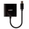 Lindy Mini DisplayPort–DVI aktyvus keitiklis 0,16 m, juodas