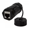 Kabelio jungčių adapteris LOGON NETWORKING TWPGLAND84 RJ-45 juodas