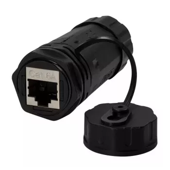 Kabelio jungčių adapteris LOGON NETWORKING TWPGLAND84 RJ-45 juodas