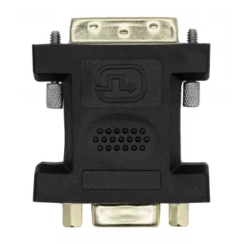 jungčių adapteris ProXtend DVII245-VGAF DVI-I 24+5 VGA juodas