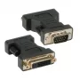 Techly DVI į analoginį VGA adapteris F / M IADAP DVI-9100, VGA, DVI-I, juoda