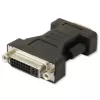 Techly DVI į analoginį VGA adapteris F / M IADAP DVI-9100, VGA, DVI-I, juoda