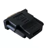 DVI-D lyties adapteris juodas Techly IADAP-DVI-HDMI-F