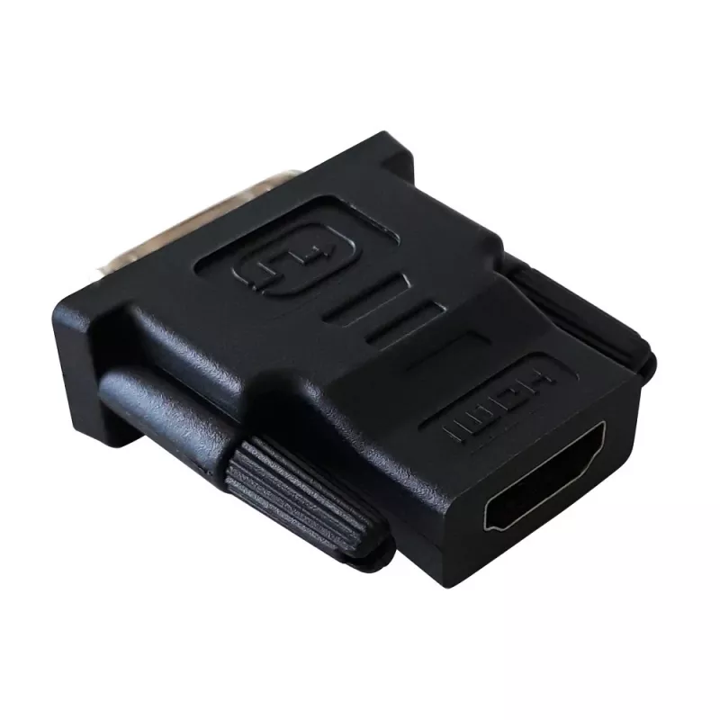 DVI-D lyties adapteris juodas Techly IADAP-DVI-HDMI-F