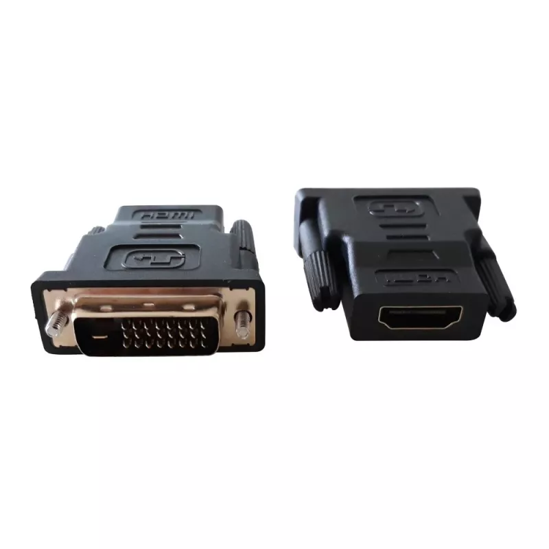 DVI-D lyties adapteris juodas Techly IADAP-DVI-HDMI-F