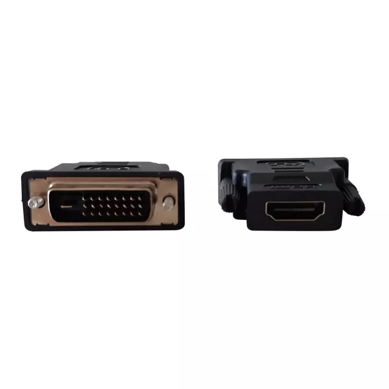 DVI-D lyties adapteris juodas Techly IADAP-DVI-HDMI-F
