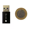USB jungčių adapteris Techly IADAP USB3-AFT USB A į USB C, juodas