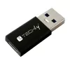 USB jungčių adapteris Techly IADAP USB3-AFT USB A į USB C, juodas