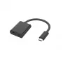 Microconnect USB3.1CPD35MM sąsajos šakotuvas USB 3.2 Gen 1 (3.1 Gen 1) Type-C juodas