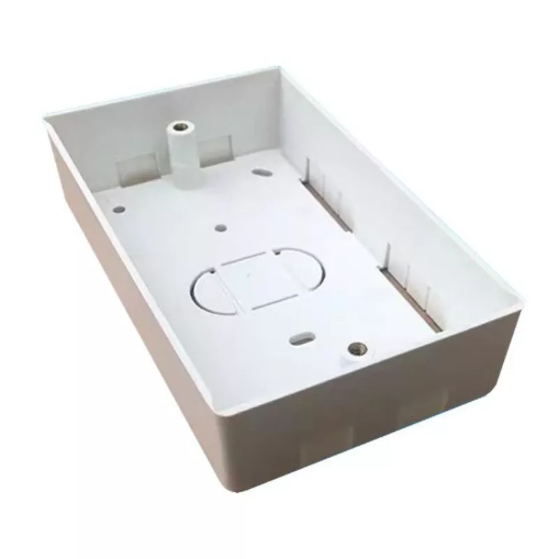 Kištukinių lizdų dėžutė Lanview LVN126076UK balta 145 mm x 86 mm x 32 mm