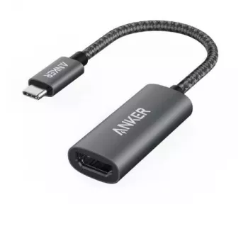 USB grafikos adapteris Anker A83120A1 — USB 3.2 Gen 1, juoda/pilka, laidas 0,15 m