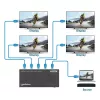 HDMI skirstytuvas Manhattan 4 prievadų 4K@60Hz su sumažinimo funkcija