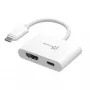 j5create JCA152 USB-C® į 4K HDMI™ adapteris su Power Delivery, juoda