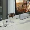 j5create JCA152 USB-C® į 4K HDMI™ adapteris su Power Delivery, juoda