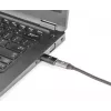 Manhattan USB-C į USB-A adapteris, lizdas į kištuką, 10 Gbps (USB 3.2 Gen2, dar žinomas kaip USB 3.1), SuperSpeed+ USB, juodas, garantija visam laikui