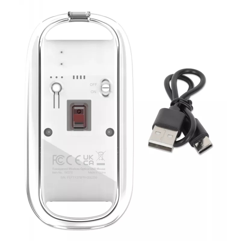 „Manhattan“ permatoma įkraunama belaidė pelė USB