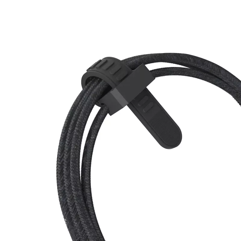 USB-C į USB-C maitinimo kabelis Eaton 1,5 m — Kevlar šerdis, USB 2.0, juoda / oranžinė