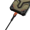 USB-C į USB-C maitinimo kabelis Eaton 1,5 m — Kevlar šerdis, USB 2.0, juoda / oranžinė