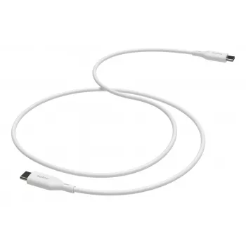 mophie essentials USB-C į USB-C | įkrovimo laidas 3 m, baltas