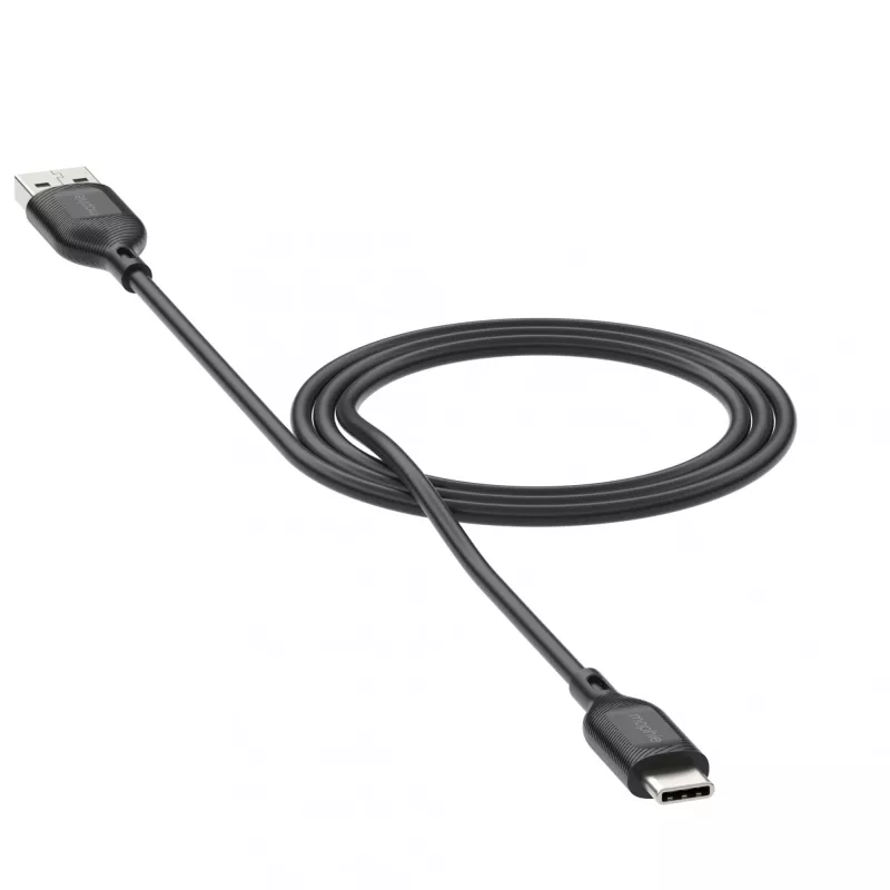 mophie essentials įkrovimo kabeliai | 1 m USB kabelis USB 2.0 USB A USB C juodas