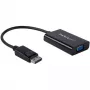 StarTech.com DisplayPort į VGA adapteris su garsu, 0,184 m, 1920 x 1200 pikselių, 1080p, juoda, aktyvus vaizdo keitiklis, 0 - 70 °C