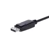 StarTech.com DisplayPort į VGA adapteris su garsu, 0,184 m, 1920 x 1200 pikselių, 1080p, juoda, aktyvus vaizdo keitiklis, 0 - 70 °C