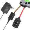 Sąsajos kortelių adapteris LOGILINK AU0006C — USB Type-A į IDE/ATA ir SATA, 1,2 m kabelis, juodas