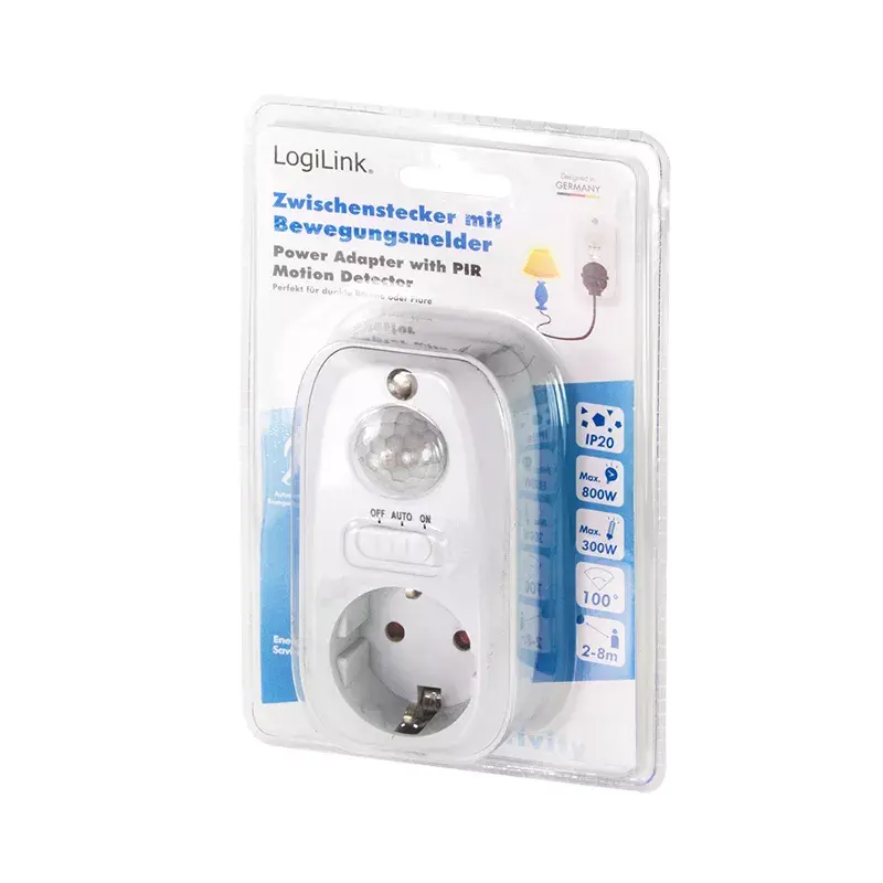 Maitinimo kištuko adapteris LogiLink PA0248 Baltas