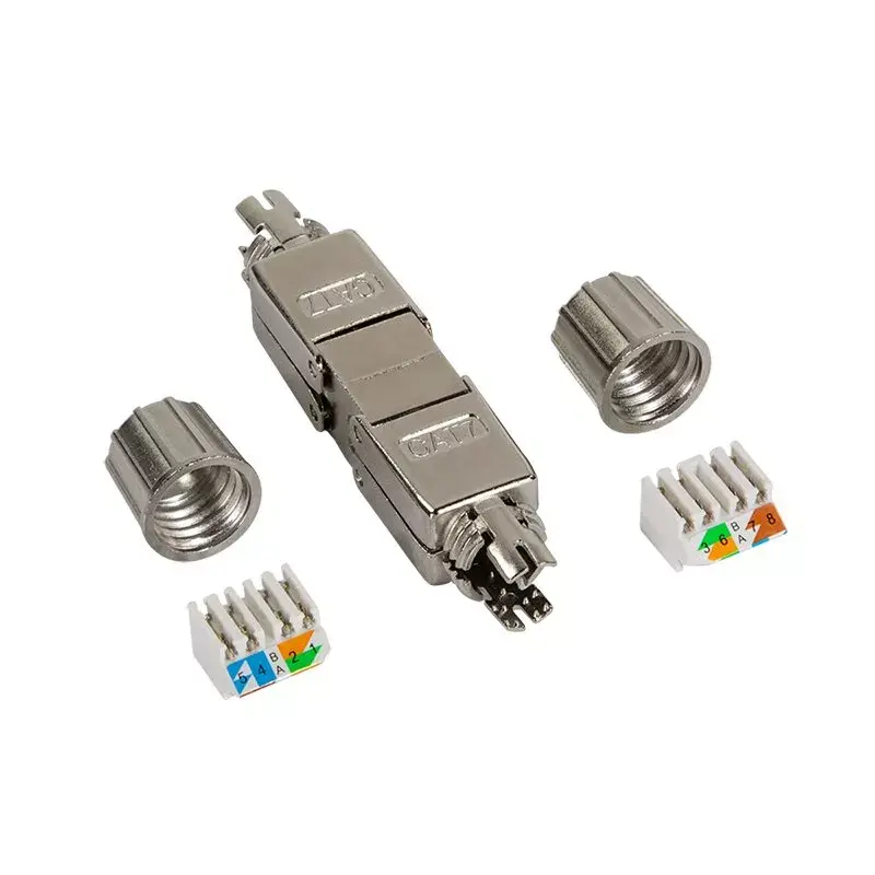 Laidų jungtis LogiLink MP0057 Cat.6A Cat.7 Cat.7A Metalinė