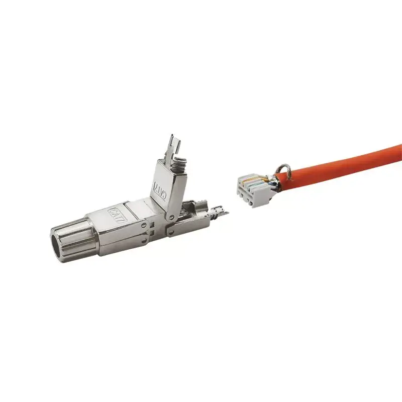 Laidų jungtis LogiLink MP0057 Cat.6A Cat.7 Cat.7A Metalinė