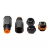Laido jungtis LogiLink NP0081 2x RJ45 juoda