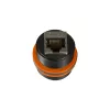 Laido jungtis LogiLink NP0081 2x RJ45 juoda