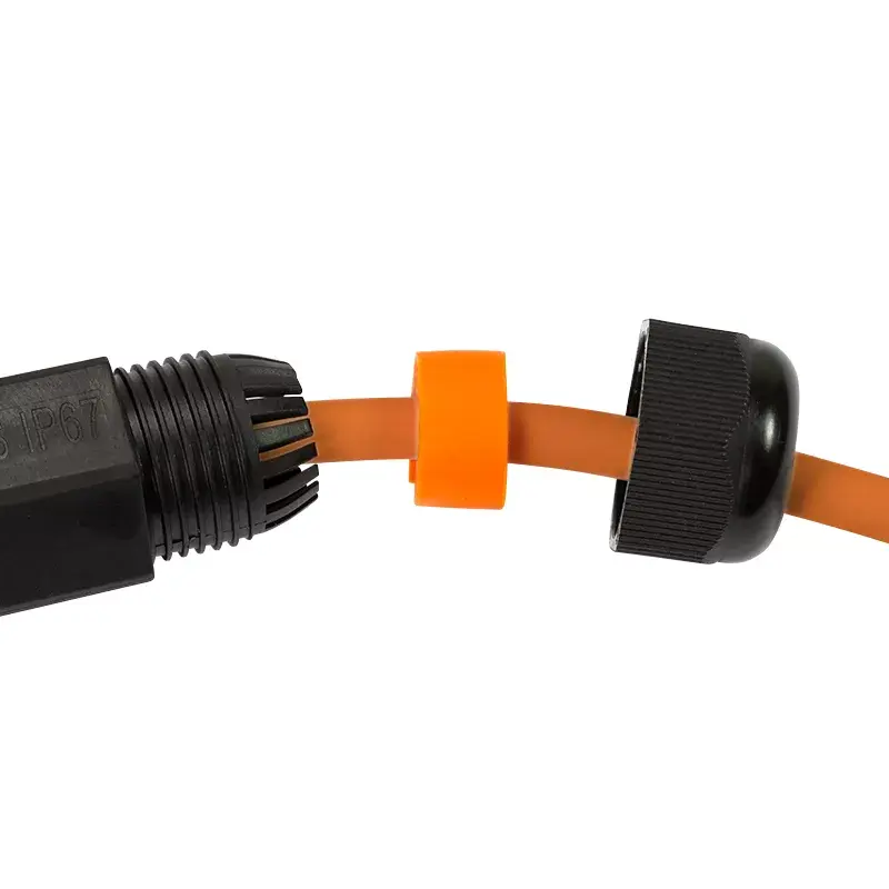 Laido jungtis LogiLink NP0081 2x RJ45 juoda