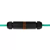 Laido jungtis LogiLink NP0081 2x RJ45 juoda