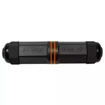Laido jungtis LogiLink NP0081 2x RJ45 juoda