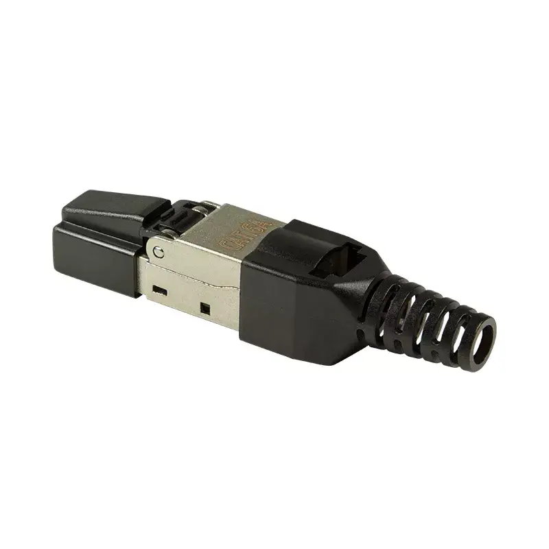 Laidų jungtis LogiLink MP0044 RJ-45 Cat6a 0,5 m nerūdijantis plienas
