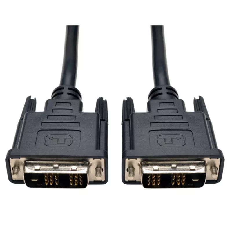 DVI laidas Techly ICOC-DVI-8050 5 m DVI-D Juoda